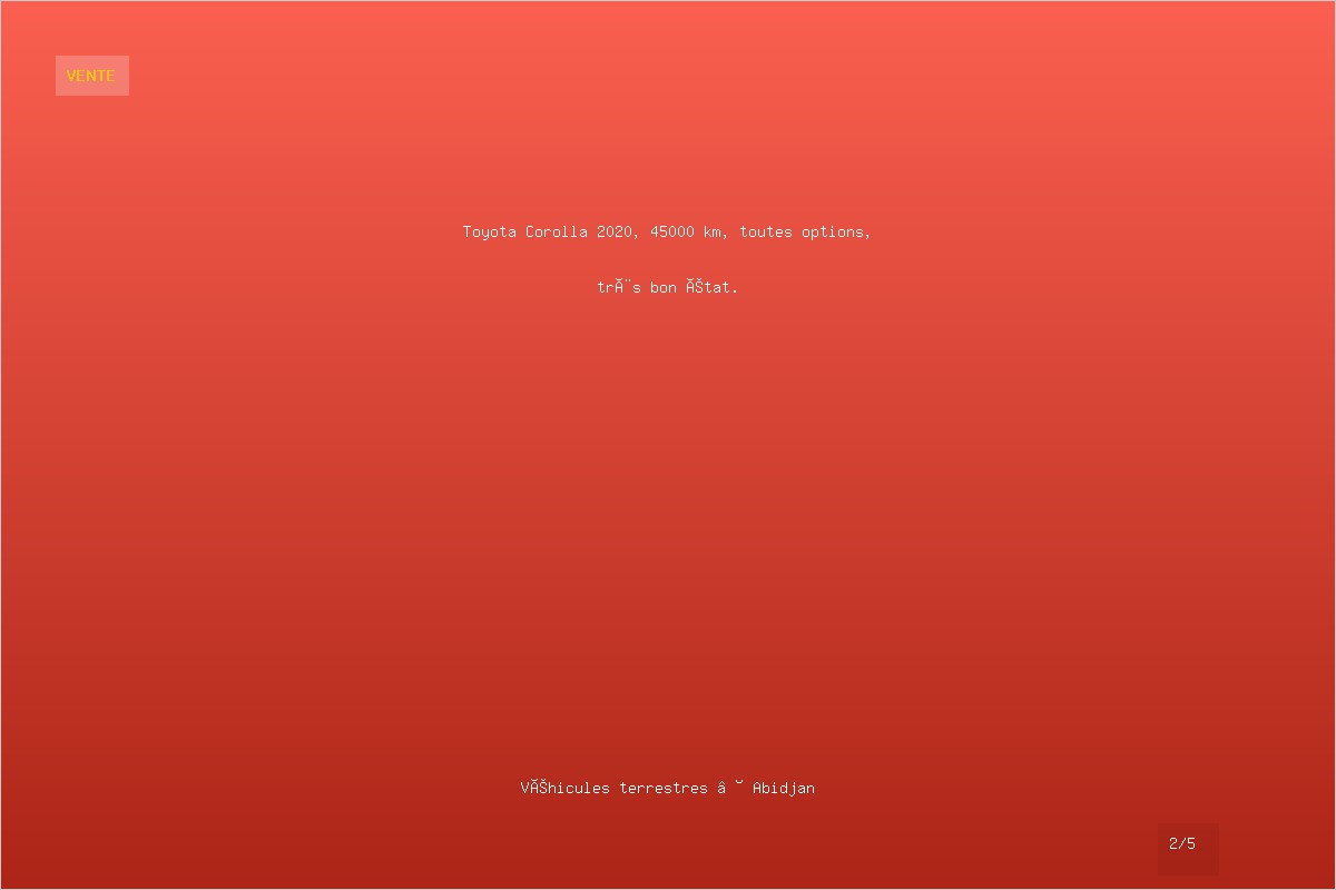 Toyota Corolla 2020 - Excellent état - Image 2